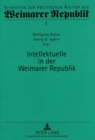 Intellektuelle in der Weimarer Republik : 2., durchgesehene Auflage - Book