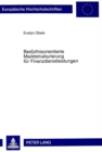 Beduerfnisorientierte Marktstrukturierung Fuer Finanzdienstleistungen - Book