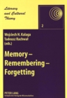 Memory - Remembering - Forgetting - Book