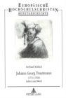 Johann Georg Trautmann : (1713 - 1769)- Leben und Werk - Book