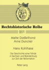 Hans Kohlhase : Die Geschichte einer Fehde in Sachsen und Brandenburg zur Zeit der Reformation - Book