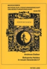 Bekannte Helden in Neuen Gewaendern? : Intertextuelles Erzaehlen Im "Biterolf Und Dietleib" Sowie Am Beispiel Keies Und Gaweins Im "Lanzelet", "Wigalois" Und Der "Crone" - Book