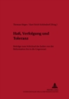 Ha, Verfolgung und Toleranz : Beitraege zum Schicksal der Juden von der Reformation bis in die Gegenwart - Book