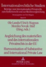 Angleichung Des Materiellen Und Des Internationalen Privatrechts in Der EU Harmonisation of Substantive and International Private Law - Book