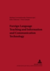 Foreign Language Teaching and Information and Communication Technology - Book