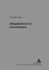 Alltagskulturen in Grenzraeumen - Book