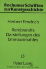 Rembrandts Darstellungen des Emmausmahles - Book