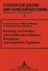 Beratung von Familien mit krebskranken Kindern: Konzeption und empirische Ergebnisse : 2., ueberarbeitete Auflage - Book