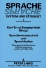 Sprachwissenschaft und Sprachkultur : Tagungsband der Konferenz in Neubrandenburg am 10. und 11. Mai 1990 - Book