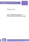 Das Verifikationsproblem in Ruestungskontrollvereinbarungen - Book