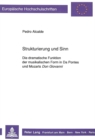 Strukturierung und Sinn : Die dramatische Funktion der musikalischen Form in Da Pontes und Mozarts "Don Giovanni" - Book