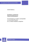 Goethes poetische Geschwisterpaare: : Ihre Entwicklung, Funktion und Symbolik von den fruehen Dramen bis zu "Wilhelm Meisters Lehrjahren" - Book