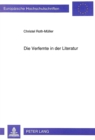 Die Verfemte in der Literatur : Zur Darstellung der Dirne in der Erzaehlkunst des 19. und 20. Jahrhunderts - Book