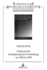 Tendenzen der bundesdeutschen Printwerbung von 1983 bis 1990 : Kunsthistorische Untersuchung einer Bildgattung - Book