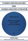 Mythenrezeption in der Lyrik von Gary Snyder - Book