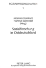 Sozialforschung in Ostdeutschland - Book