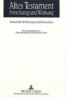 Altes Testament - Forschung und Wirkung : Festschrift fuer Henning Graf Reventlow - Book