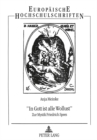 Â«In Gott ist alle WollustÂ» : Zur Mystik Friedrich Spees - Book
