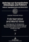 Folk Narrative and World View - Book
