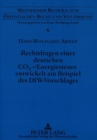 Rechtsfragen einer deutschen CO2-/Energiesteuer entwickelt am Beispiel des DIW-Vorschlages - Book