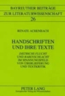 Handschriften und ihre Texte : "Dietrichs Flucht" und "Rabenschlacht" im Spannungsfeld von Ueberlieferung und Textkritik - Book