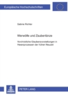 Werwoelfe und Zaubertaenze : Vorchristliche Glaubensvorstellungen in Hexenprozessen der fruehen Neuzeit - Book