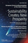 Sustainability Creates New Prosperity : Basis for a New World Order, New Economics and Environmental Protection - Book