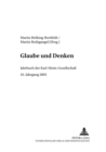 Glaube Und Denken : Jahrbuch Der Karl-Heim-Gesellschaft- 16. Jahrgang 2003 - Book