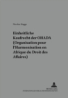 Das Einheitliche Kaufrecht Der Ohada (Organisation Pour l'Harmonisation En Afrique Du Droit Des Affaires) - Book