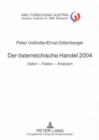 Der Oesterreichische Handel 2004 : Daten - Fakten - Analysen - Book