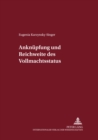 Anknuepfung Und Reichweite Des Vollmachtsstatuts - Book