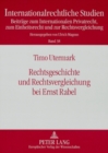 Rechtsgeschichte Und Rechtsvergleichung Bei Ernst Rabel - Book
