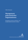 Management Polyzentrischer Organisationen : Perspektiven Neuerer Evolutions- Und Komplexitaetstheoretischer Ansaetze - Book
