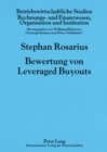 Bewertung Von Leveraged Buyouts - Book