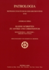 Kleine Schriften Zu Antike Und Christentum : Menschenbild - Rhetorik - Gregor Von Nyssa - Book