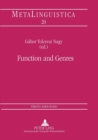 Function and Genres : Studies on the Linguistic Features of Discourse Types - Book