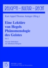 Eine Lektuere Von Hegels Phaenomenologie Des Geistes : Teil 2- Von Der Sittlichkeit Zur Offenbaren Religion - Book