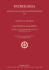 Augustinus von Hippo : Predigten zum Markusevangelium ("Sermones" 94/A-97)- Einleitung, Text, Uebersetzung und Anmerkungen - Book