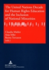 The United Nations Decade for Human Rights Education and the Inclusion of National Minorities - Book