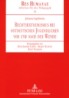 Rechtsextremismus Bei Ostdeutschen Jugendlichen VOR Und Nach Der Wende - Book