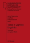 Trends in Cognitive Linguistics : Theoretical and Applied Models - Book