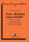 Zum Komma nach Gefuehl : Implizite und explizite Kommakompetenz von Berliner Schuelerinnen und Schuelern im Vergleich - Book