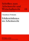 Ethikrichtlinien Im Arbeitsrecht - Book