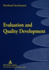Evaluation and Quality Development : Principles of Impact-Based Quality Management - Book