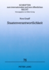 Staatenverantwortlichkeit : Vom «Voelkerrechtlichen Verbrechen» Zur «Schwerwiegenden Verletzung Einer Zwingenden Voelkerrechtsnorm» Anhand Der ILC-Kodifikationsarbeit - Book