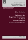 Reformen Der Corporate Governance in Japan Und Deutschland : Eine Gesellschaftsrechtliche Betrachtung - Book