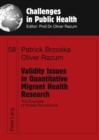 Validity Issues in Quantitative Migrant Health Research : The Example of Illness Perceptions - Book