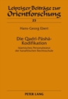 Die Qadri-Pasha-Kodifikation : Islamisches Personalstatut Der Hanafitischen Rechtsschule - Book