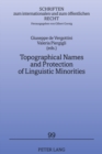 Topographical Names and Protection of Linguistic Minorities - Book