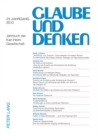 Glaube und Denken : Jahrbuch der Karl-Heim-Gesellschaft- 23. Jahrgang 2010 - Book